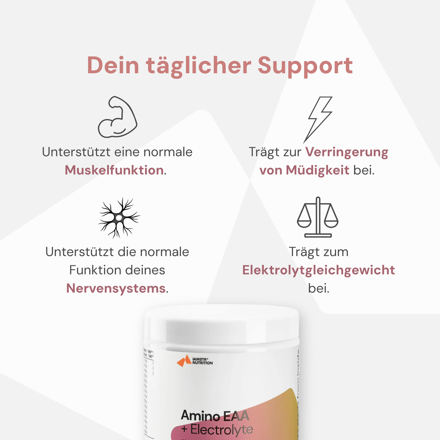 Amino EAA + Elektrolyte Holunder-Limette