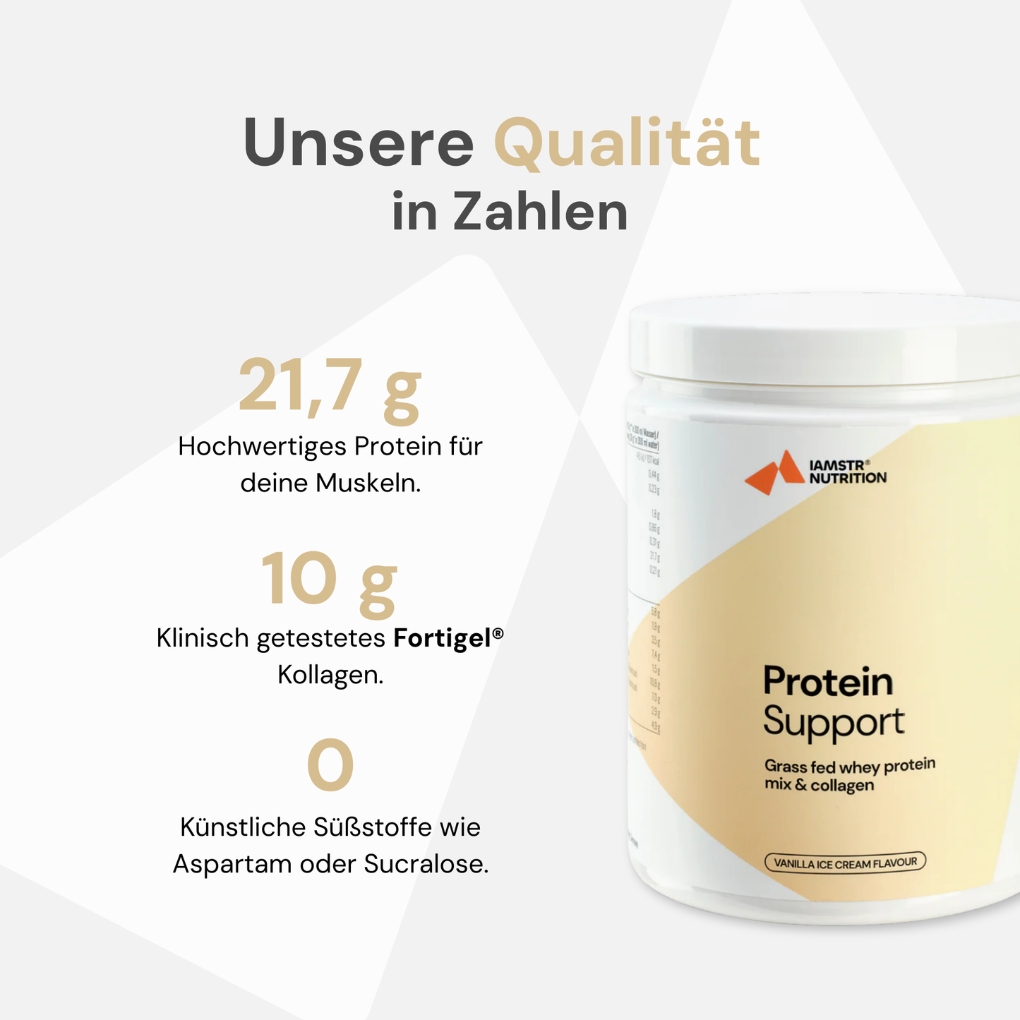 Bio Whey Protein + Bio Kollagen Vanilla Ice Cream