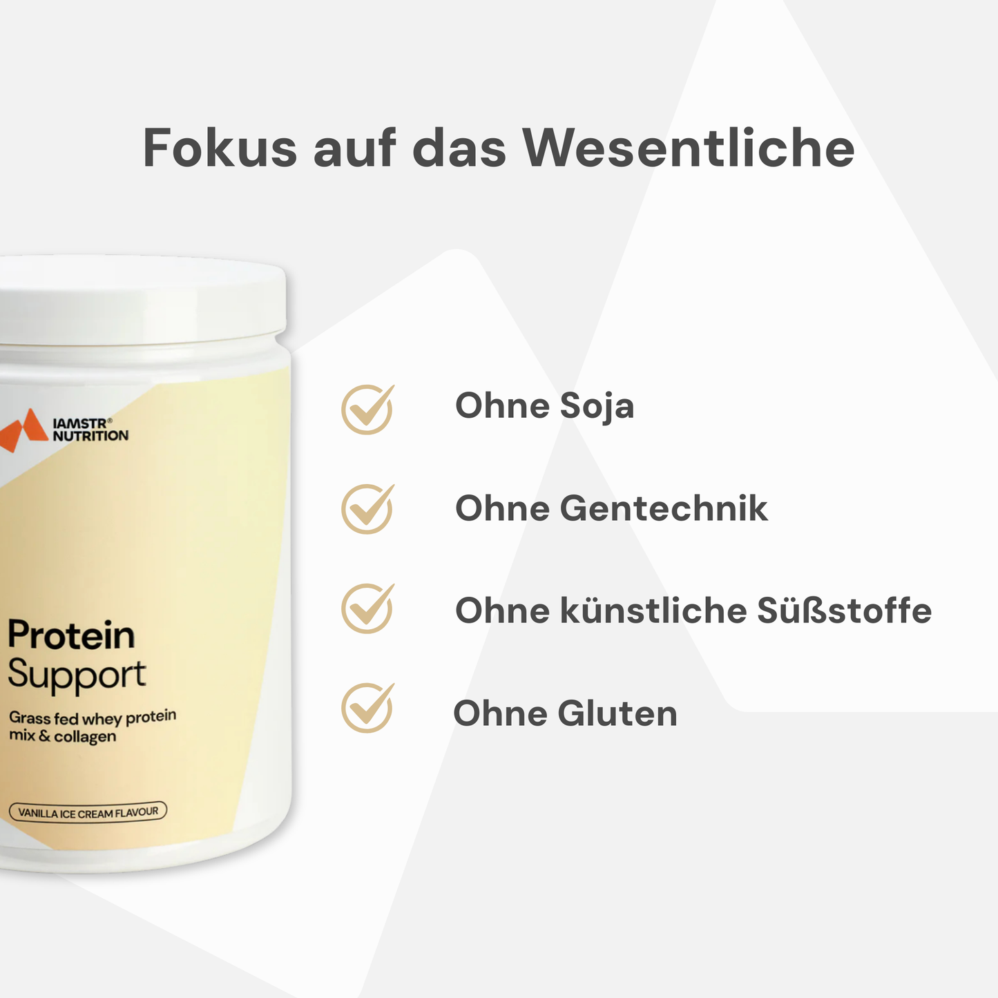 Bio Whey Protein + Bio Kollagen Vanilla Ice Cream