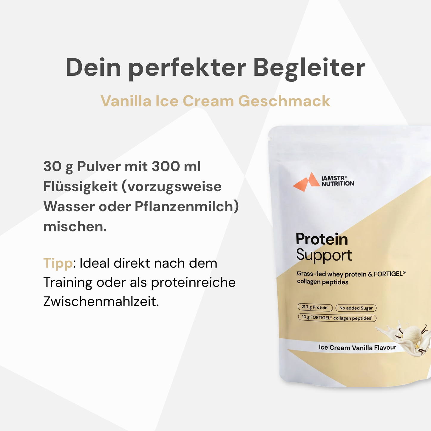 Protein Support 420g Vanilla Ice Cream