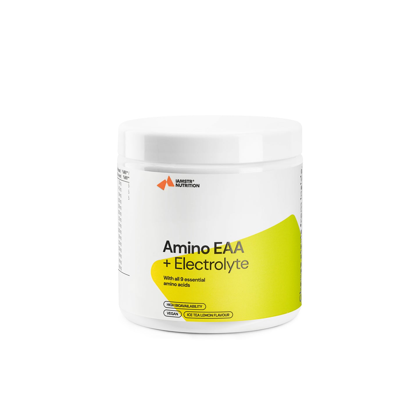 Amino EAA + Elektrolyte Eistee Zitrone | IAMSTR® Nutrition 