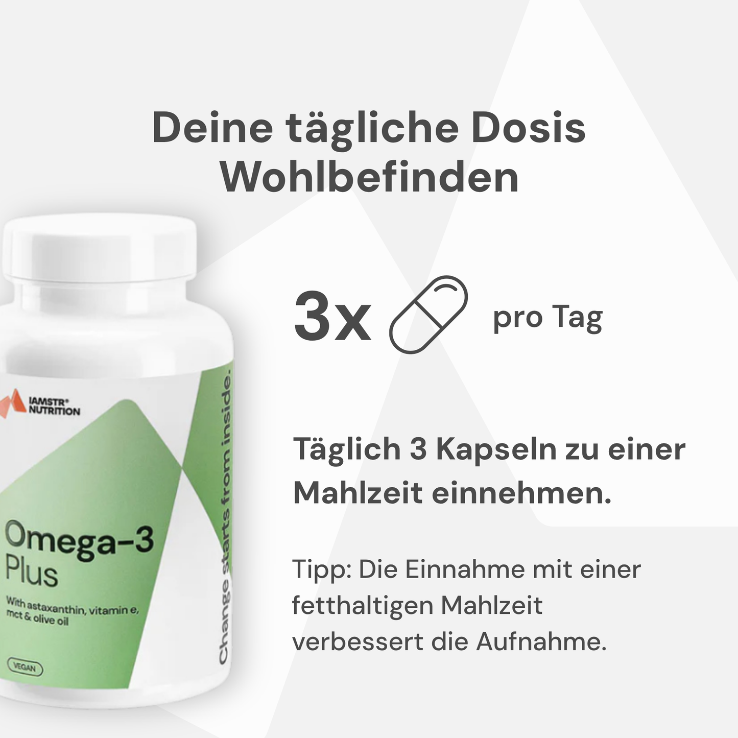 Omega-3 Plus mit Astaxanthin
