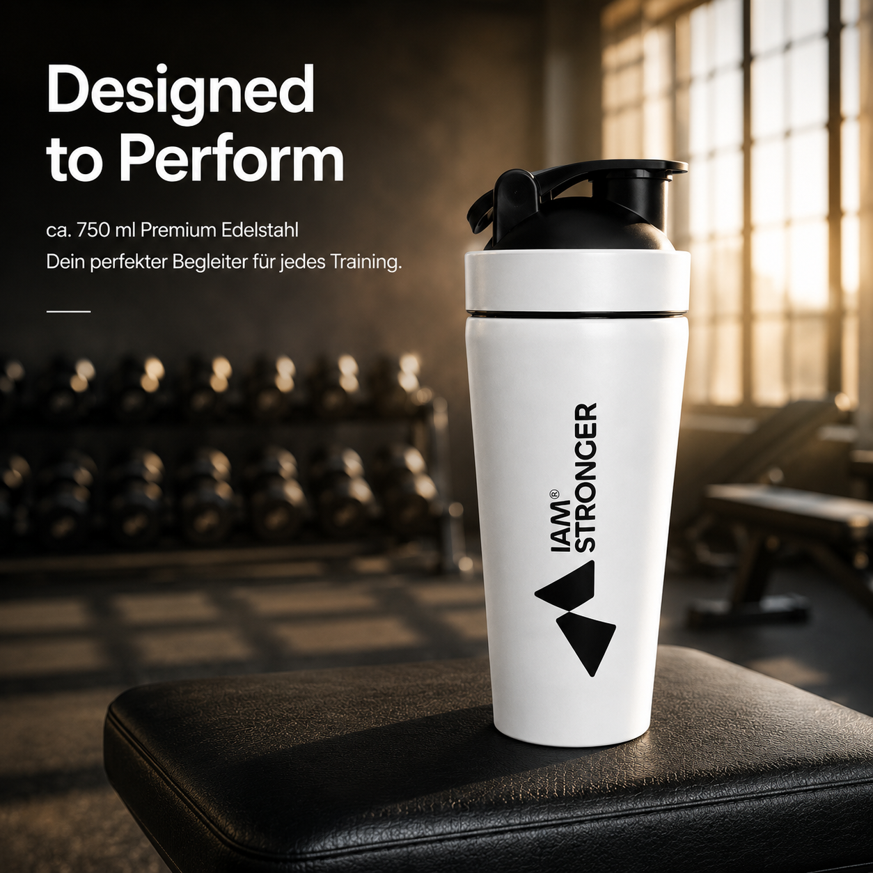 Premium Edelstahl Shaker 750 ml