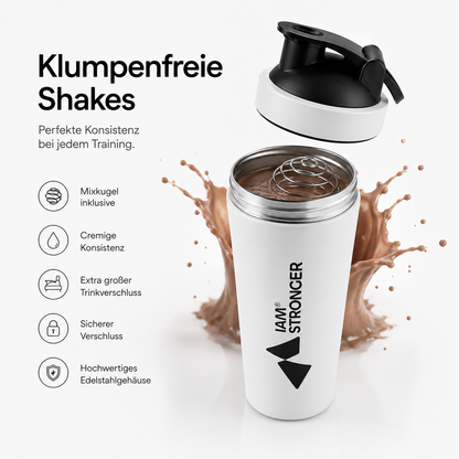 Premium Edelstahl Shaker 750 ml