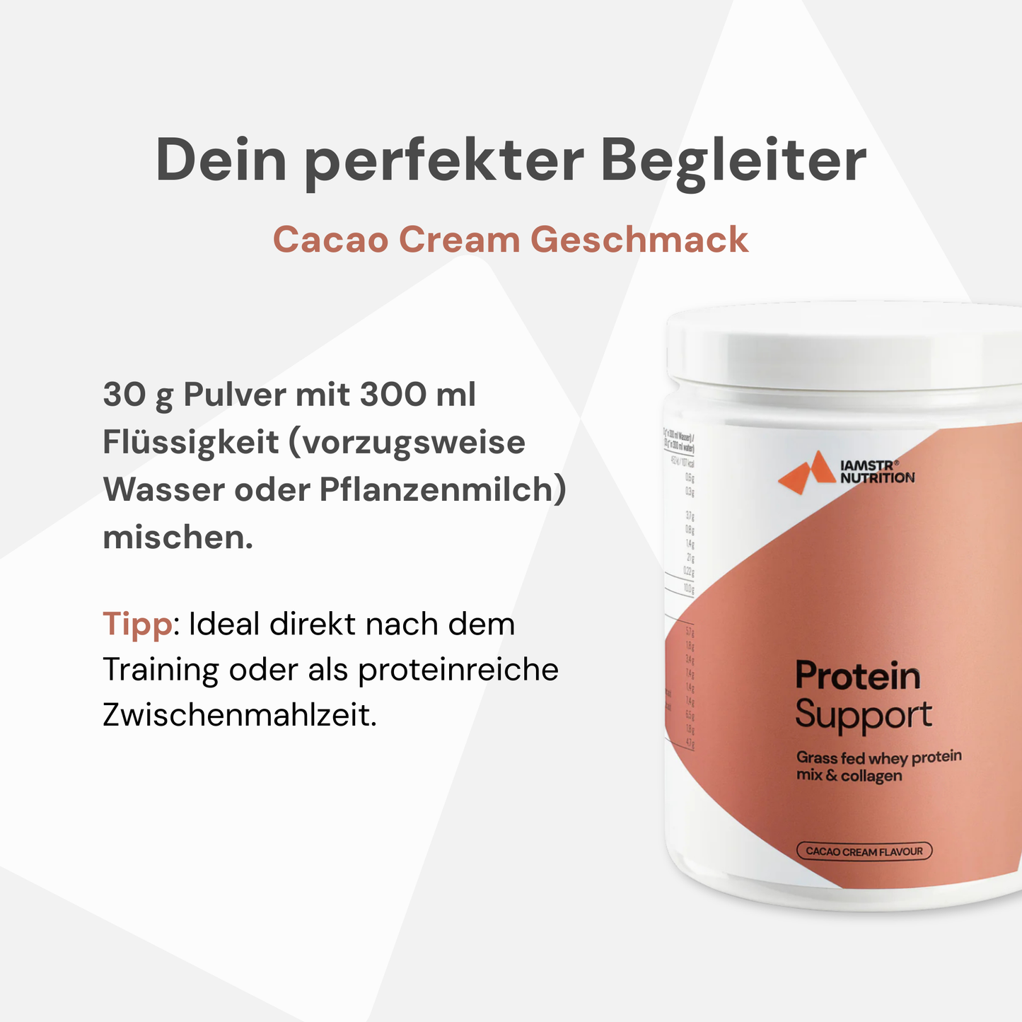 Bio Whey Protein + Bio Kollagen Cacao Cream