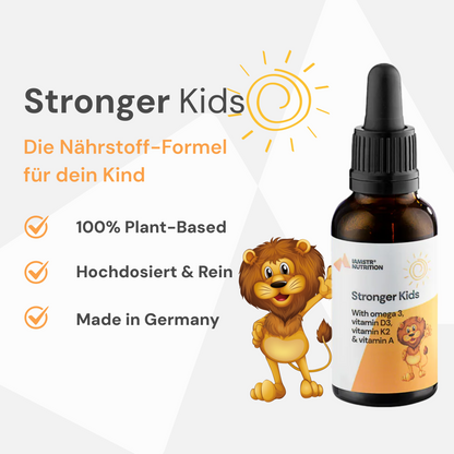 Stronger Kids Vitamin D3, K2, A & Omega 3