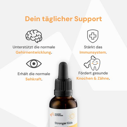 Stronger Kids Vitamin D3, K2, A & Omega 3